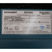 ECKARDT positioner SRI986-BIDF7EAANA (IN STOCK)